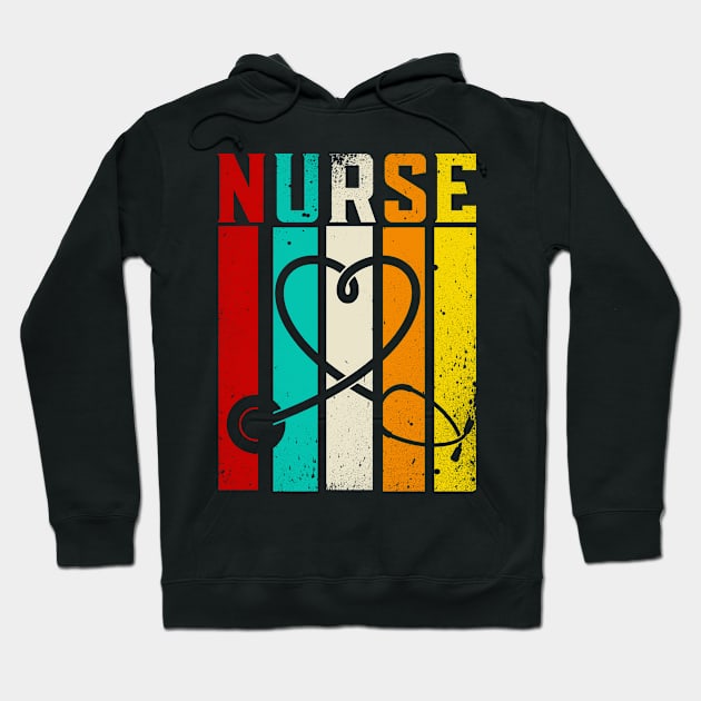 Nurse Retro Hoodie by KsuAnn